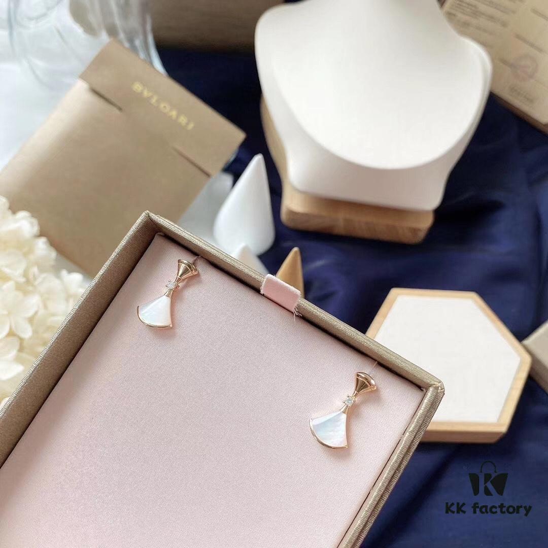 BVLGARI/Bulgari Divas' Dream Rose Gold 'Little Skirt' Earrings