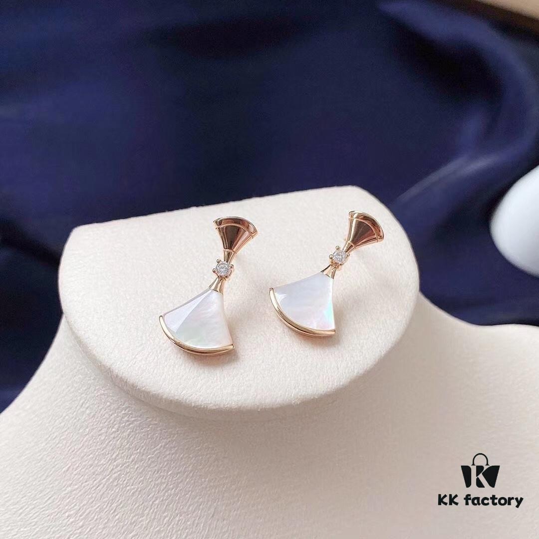 BVLGARI/Bulgari Divas' Dream Rose Gold 'Little Skirt' Earrings