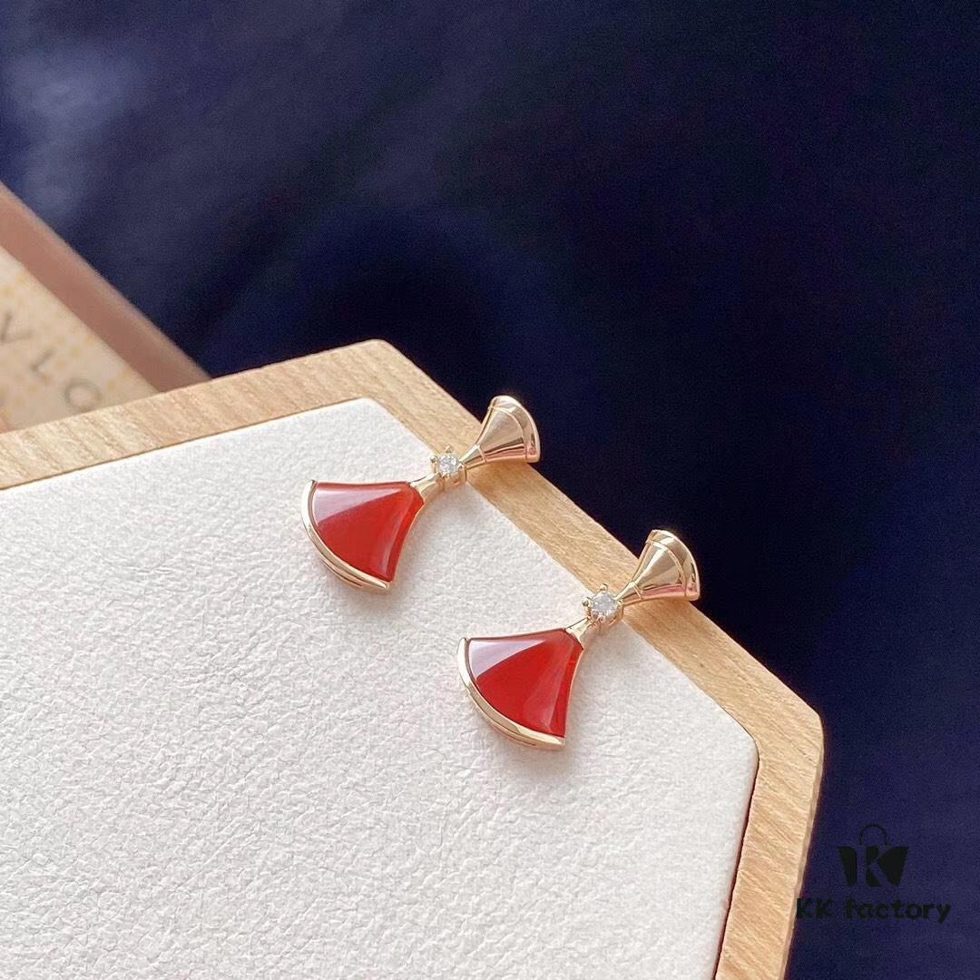 BVLGARI/Bulgari Divas' Dream Rose Gold 'Little Skirt' Earrings