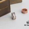 Bvlgari B Zero.1 Rose Gold Full Diamond 'Serpenti' Ring