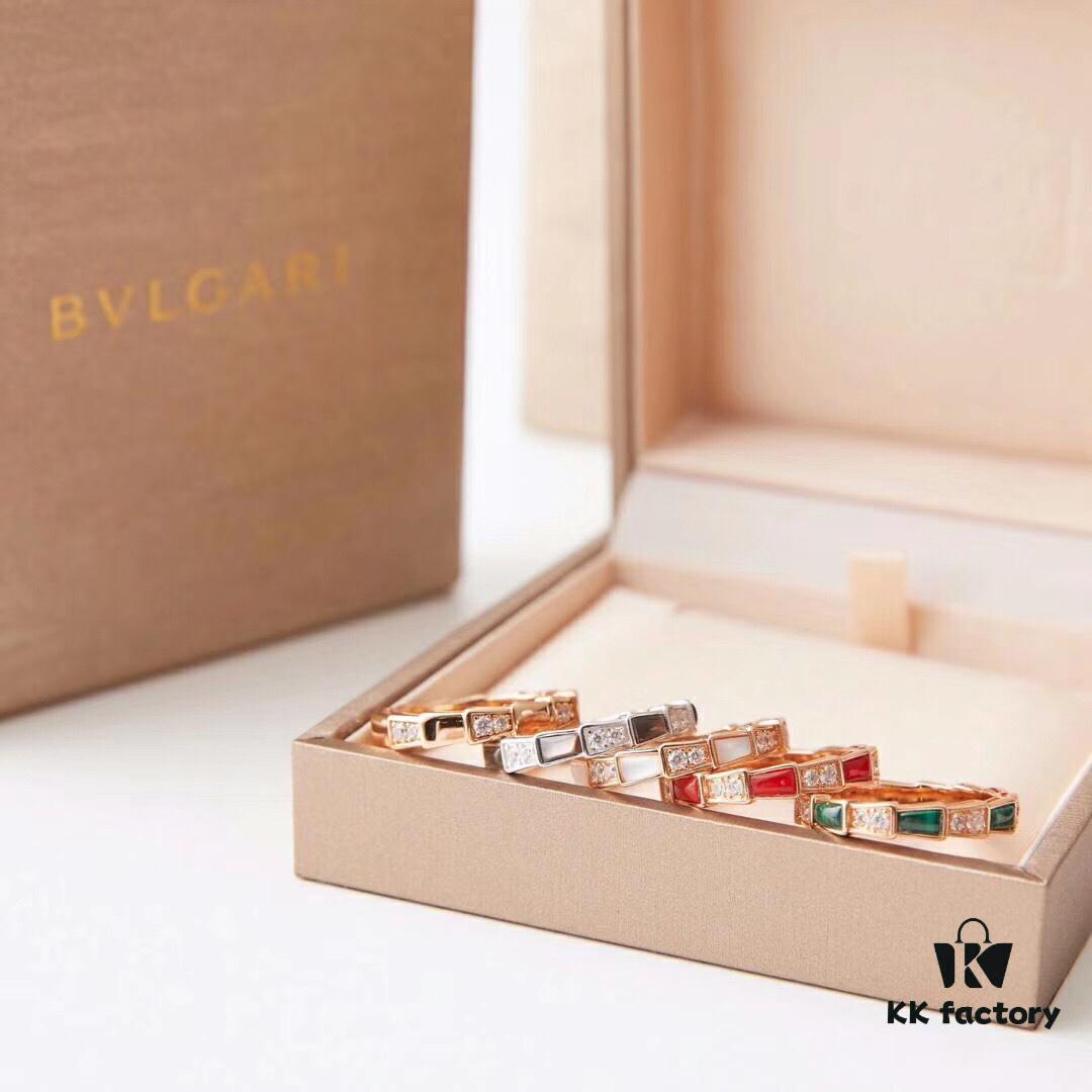 Bvlgari Serpenti Viper Series Snake Bone Ring