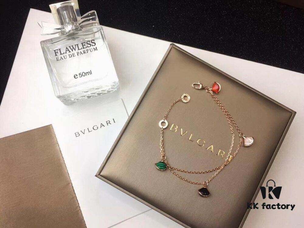 Bulgari DIVAS DREAM Latest Rose Gold Four-Color Bracelet