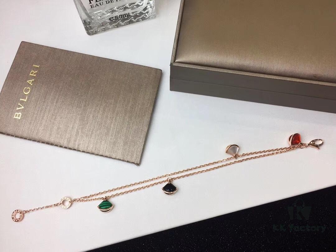 Bulgari DIVAS DREAM Latest Rose Gold Four-Color Bracelet