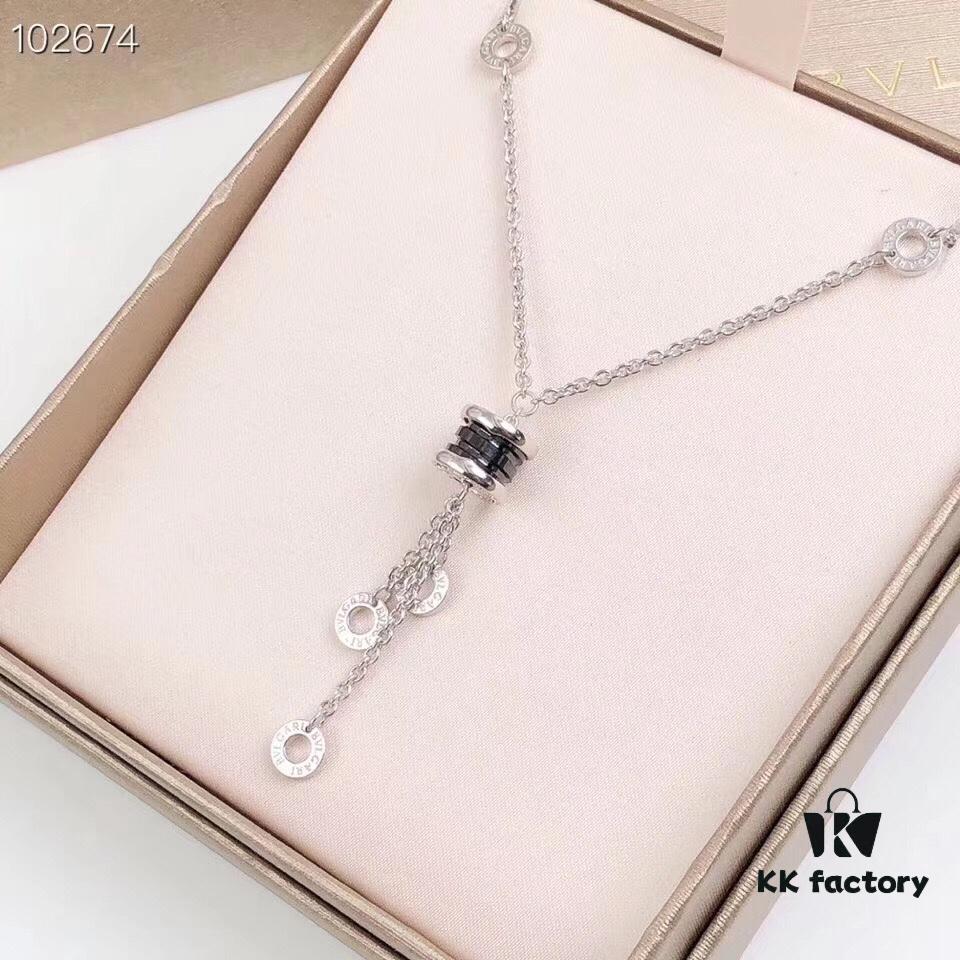 BVLGARI / B.zero1 Black Ceramic Necklace