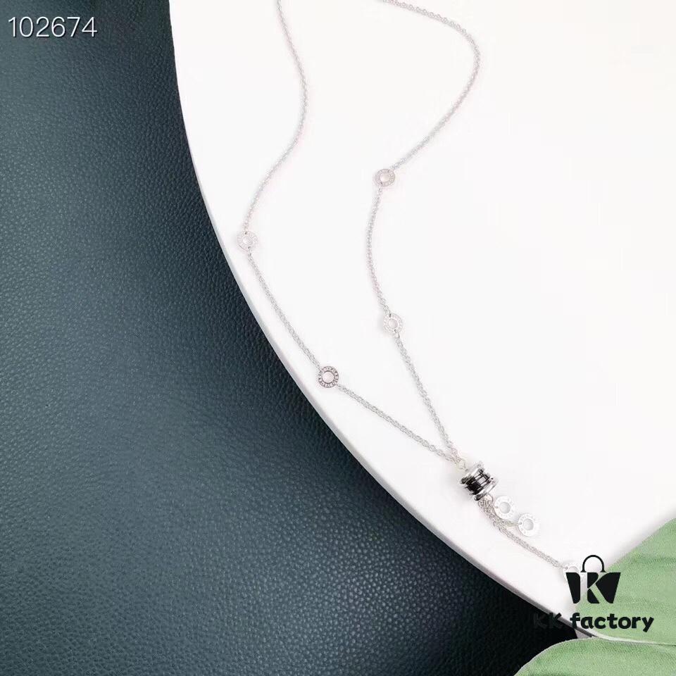 BVLGARI / B.zero1 Black Ceramic Necklace