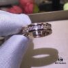 BVLGARI Bulgari Classic Letter Full Diamond Ring, Highest Quality Version, Cabinet-Level Customization, Available in Rose Gold, White Gold, and Yellow Gold