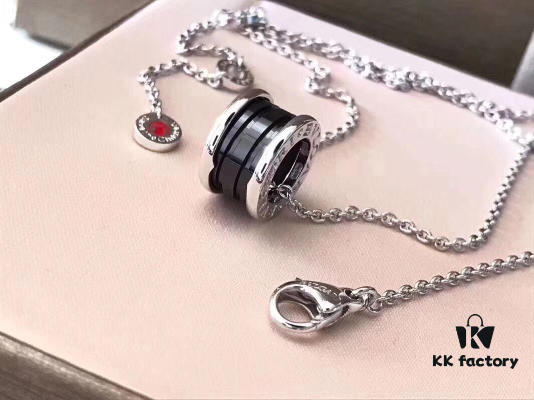 Bestselling Xiaobao Bvlgari Little Red Figure Necklace, Bracelet, Ring - Long-term Stock Available