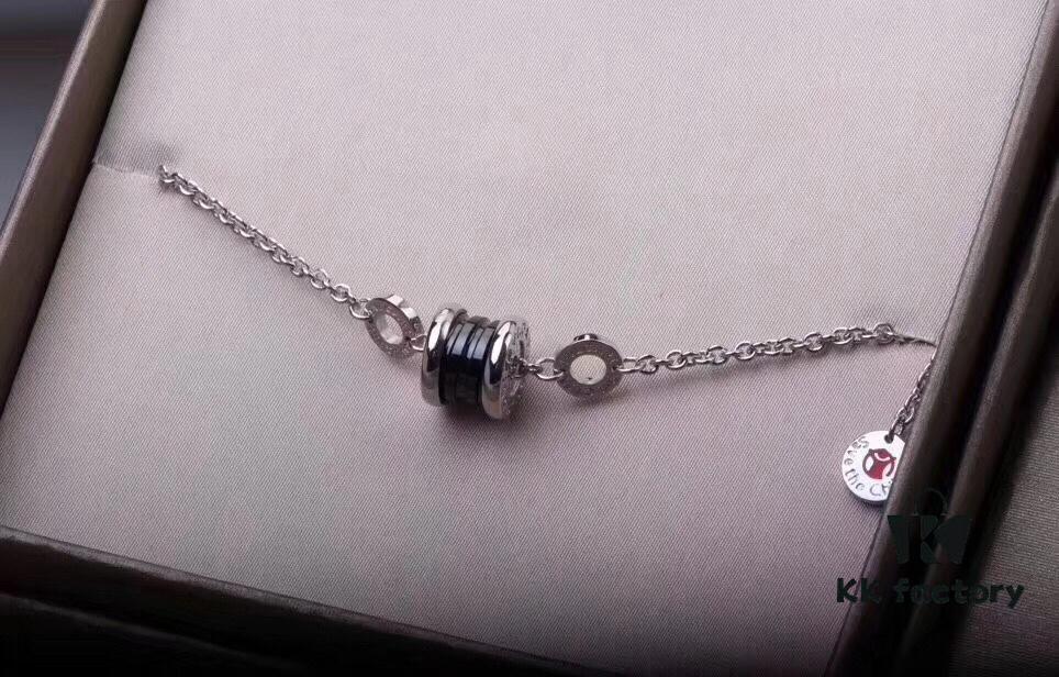 Bestselling Xiaobao Bvlgari Little Red Figure Necklace, Bracelet, Ring - Long-term Stock Available