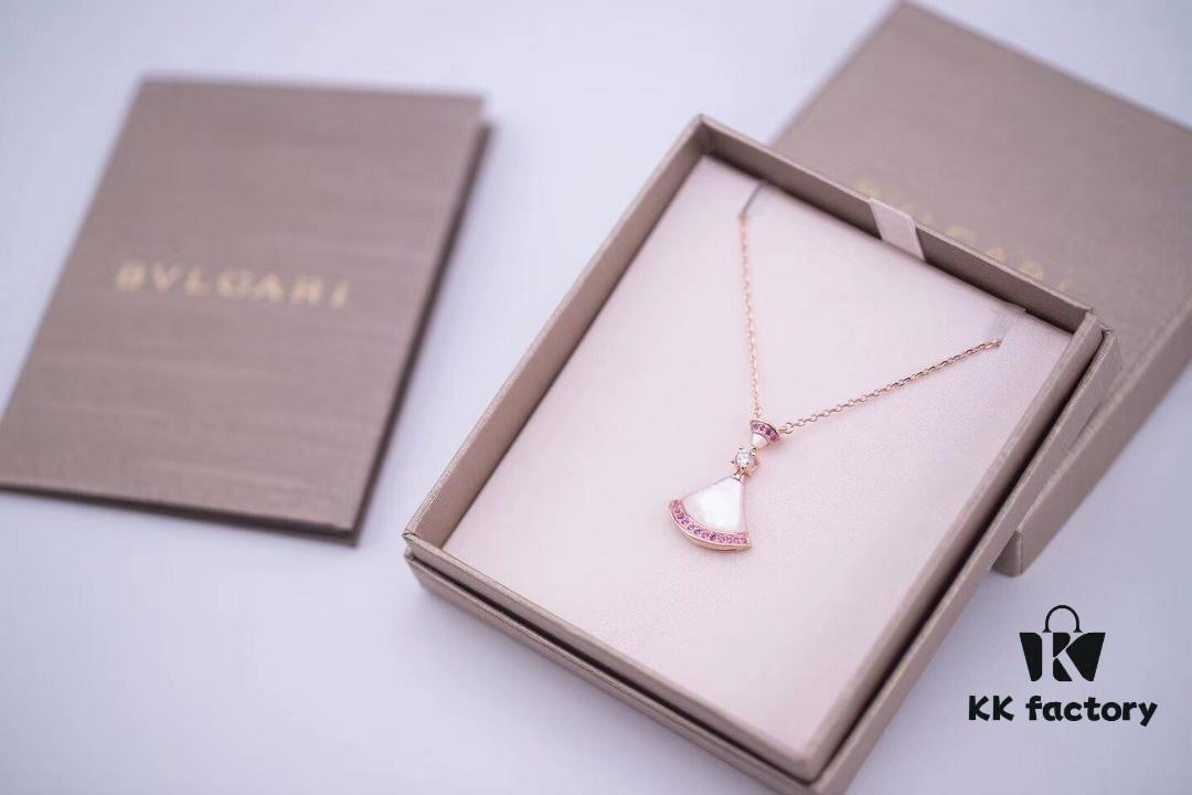 Bvlgari New Qixi Dress - Pink Dress Necklace - Bvlgari Limited Edition for Qixi Festival!! This One Is Absolutely Stunning!!