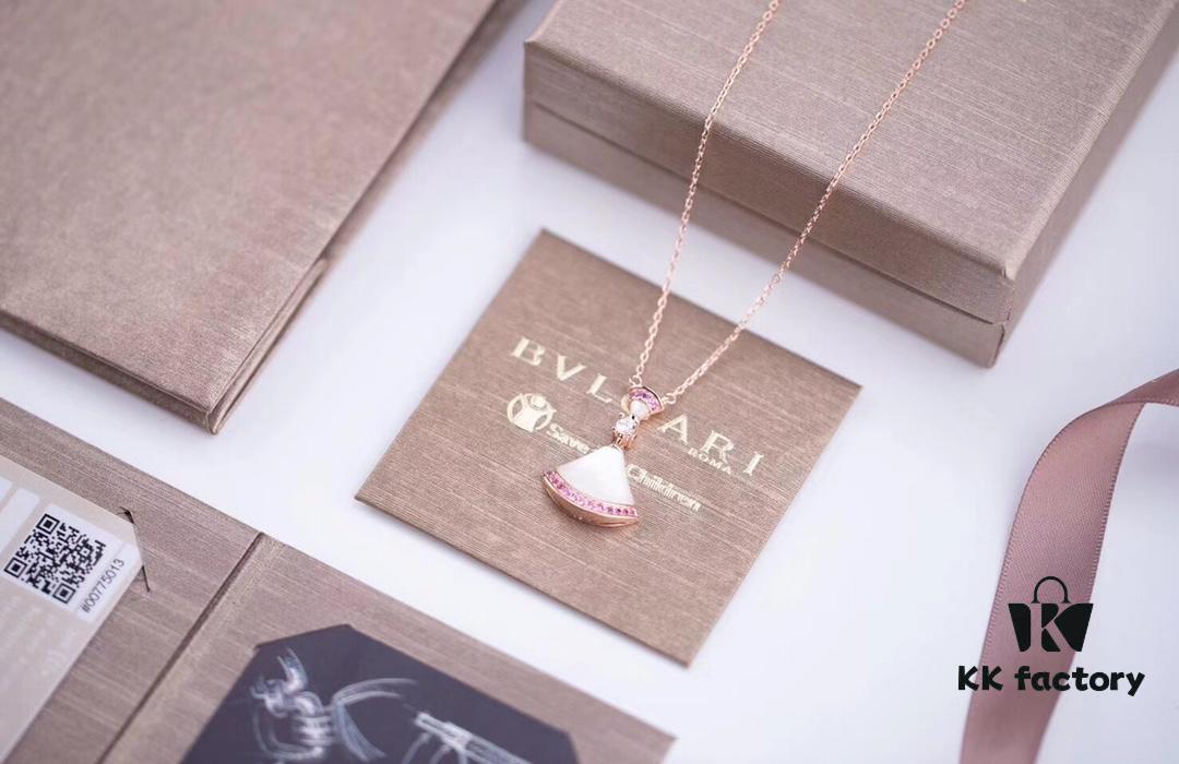 Bvlgari New Qixi Dress - Pink Dress Necklace - Bvlgari Limited Edition for Qixi Festival!! This One Is Absolutely Stunning!!