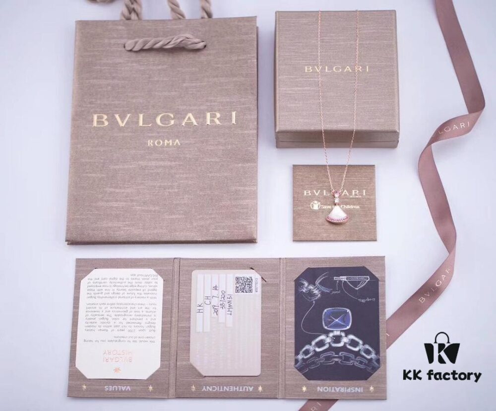 Bvlgari New Qixi Dress - Pink Dress Necklace - Bvlgari Limited Edition for Qixi Festival!! This One Is Absolutely Stunning!!