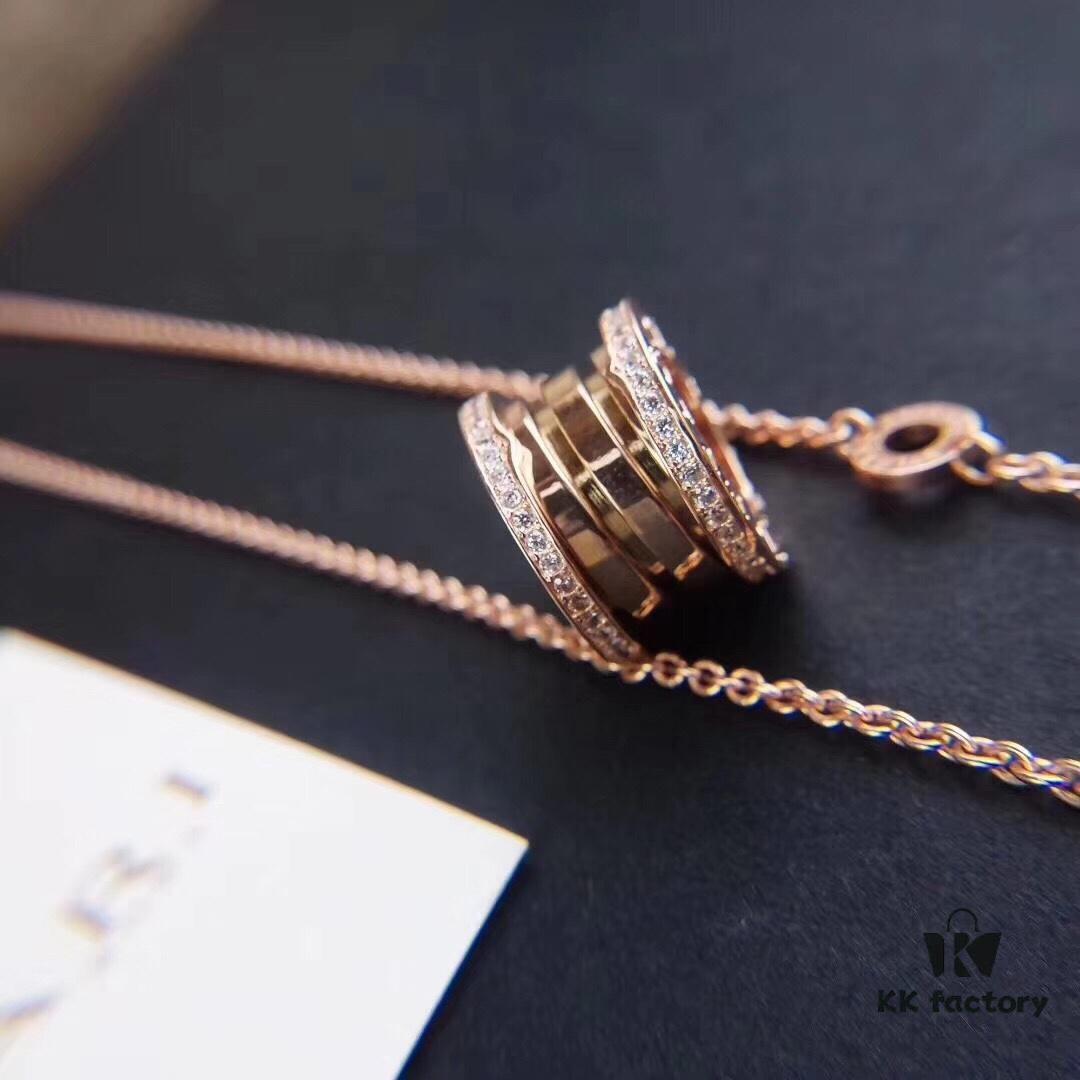 Bvlgari Diamond-Set Spring Necklace