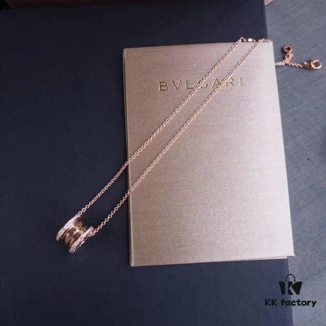 Bvlgari Diamond-Set Spring Necklace