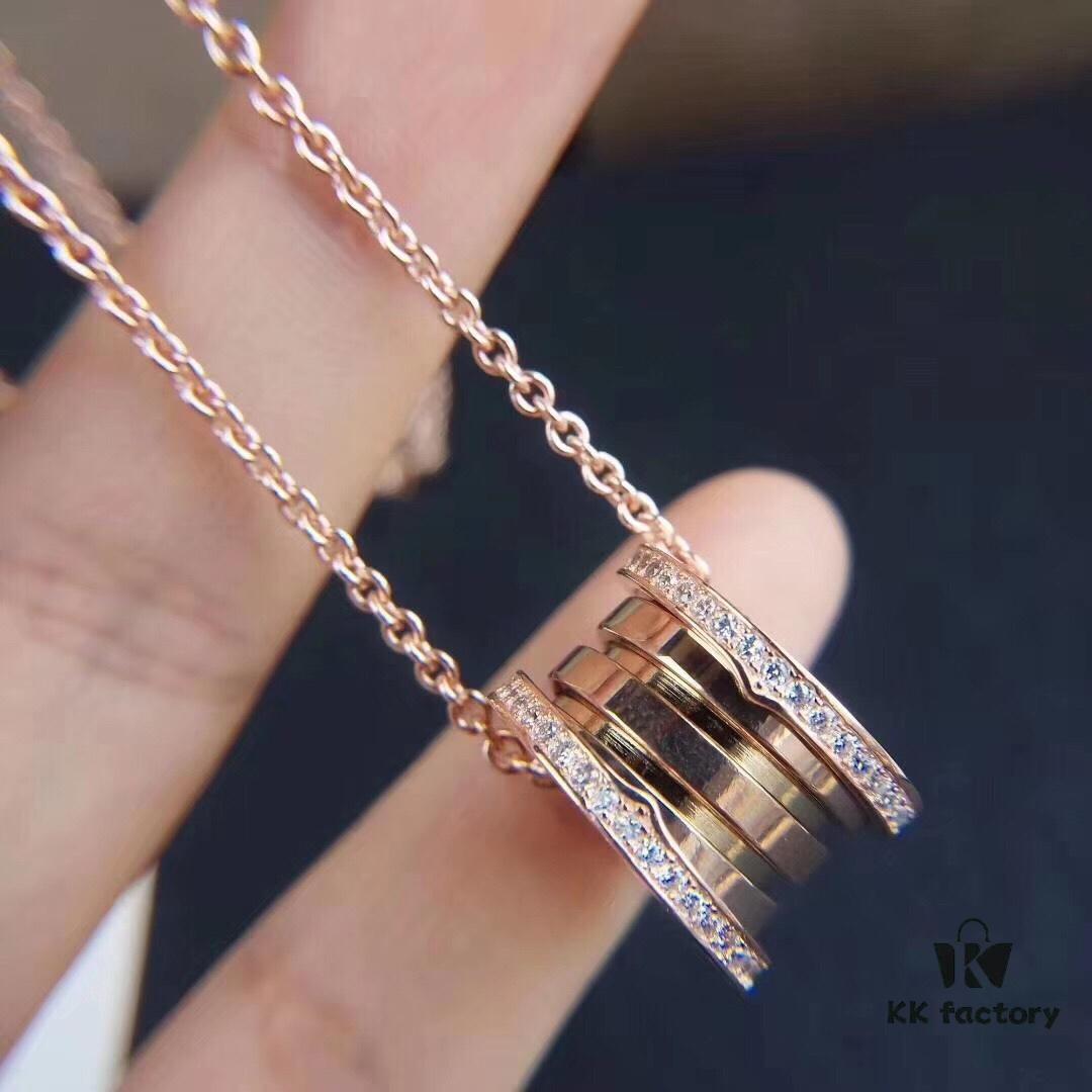 Bvlgari Diamond-Set Spring Necklace