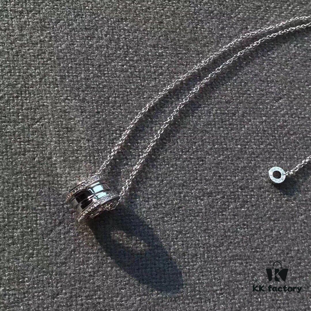 Bvlgari Diamond-Set Spring Necklace