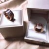 Bvlgari Brown Ceramic Ring Limited Edition