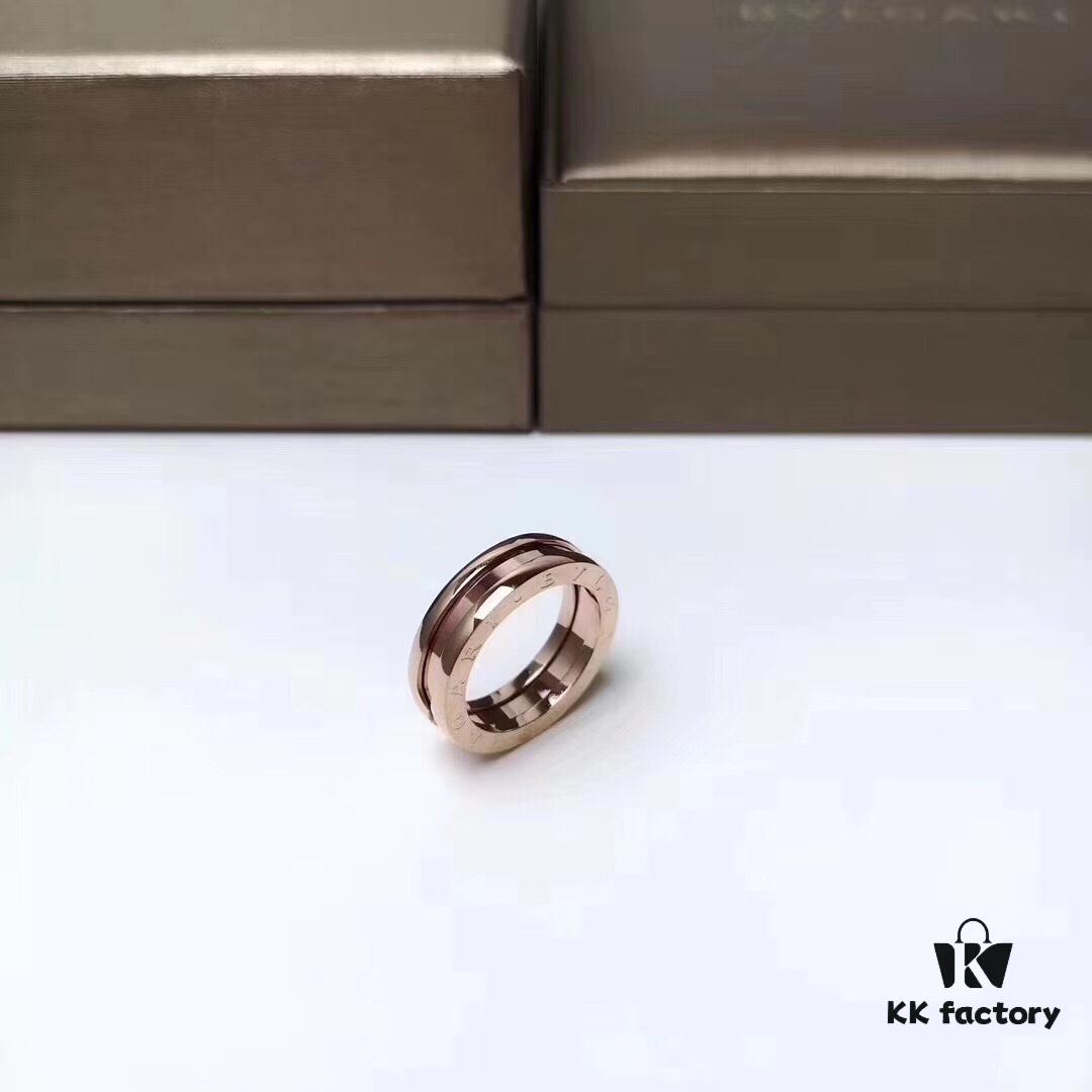 Bvlgari Single Ring - A Masterpiece of Design, Unisex Style for Couples