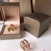 Bvlgari New Spring Ring, 18K Rose Gold Openwork Design