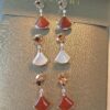BVLGARI DIVA White Mother-of-Pearl and Red Carnelian Earrings (Diamond-Free Version)