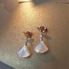 BVLGARI DIVA White Mother-of-Pearl and Red Carnelian Earrings (Diamond-Free Version)
