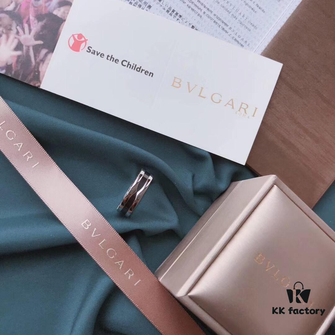 BVLGARI Bulgari Classic Series Charity 'Little Red Person' Ring - Couple's Ring, In Stock with Full Packaging, Sizes 5–11