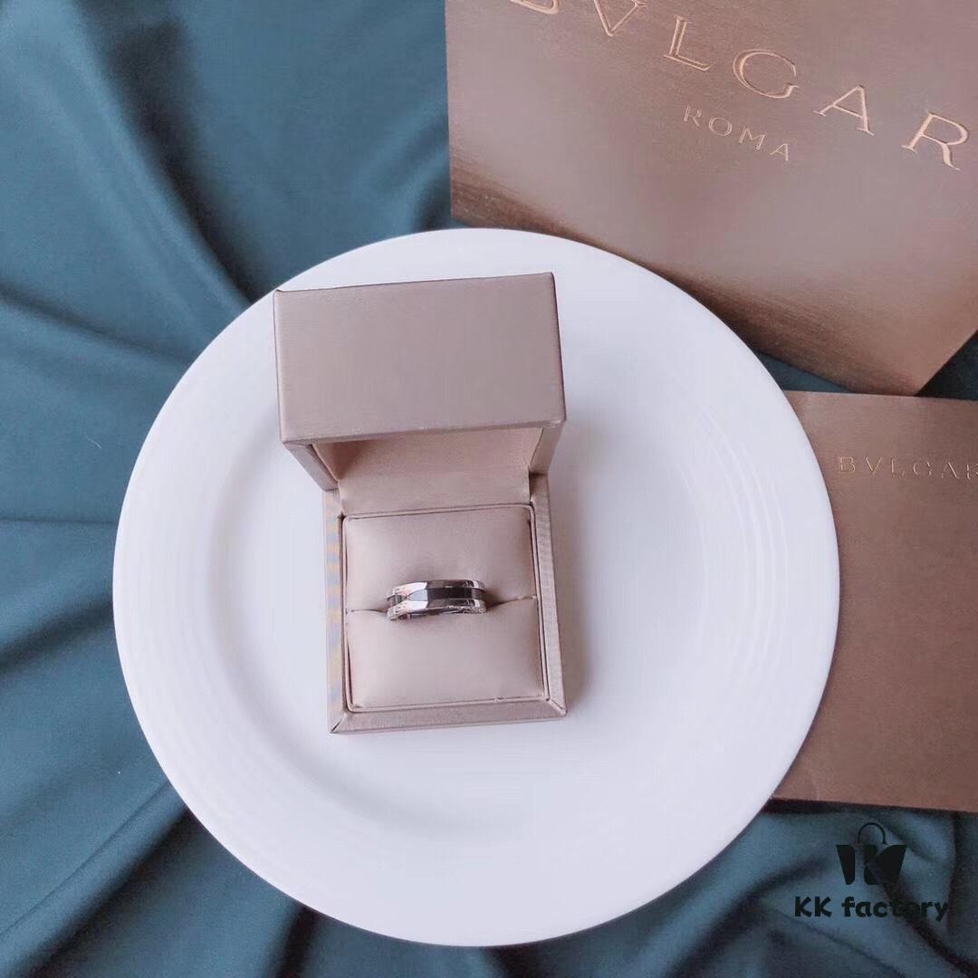 BVLGARI Bulgari Classic Series Charity 'Little Red Person' Ring - Couple's Ring, In Stock with Full Packaging, Sizes 5–11