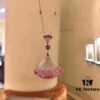 BV Diva 2020 Latest Pink Sapphire Large Pendant Necklace