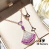 BV Diva 2020 Latest Pink Sapphire Large Pendant Necklace