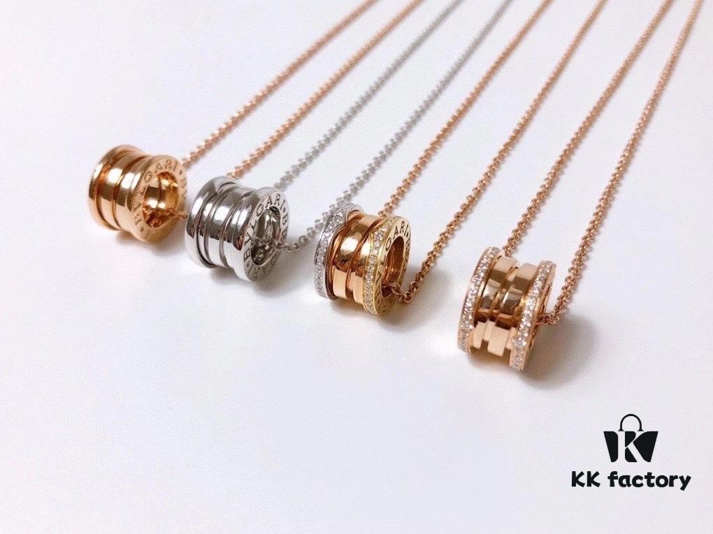 BVLGARI Bulgari Yellow Gold Spring Series Necklace - In Stock