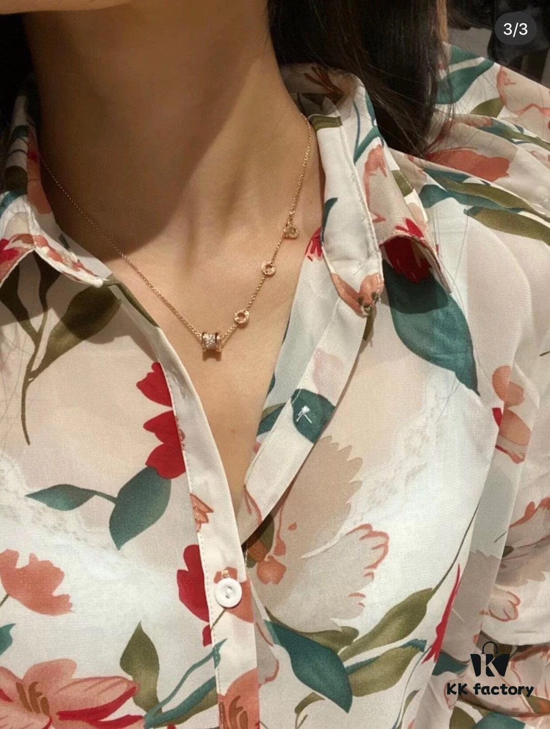 BVLGARI Bulgari Yellow Gold Spring Series Necklace - In Stock