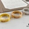 Bvlgari Single Ring Design, Essence of Elegance, Unisex Style