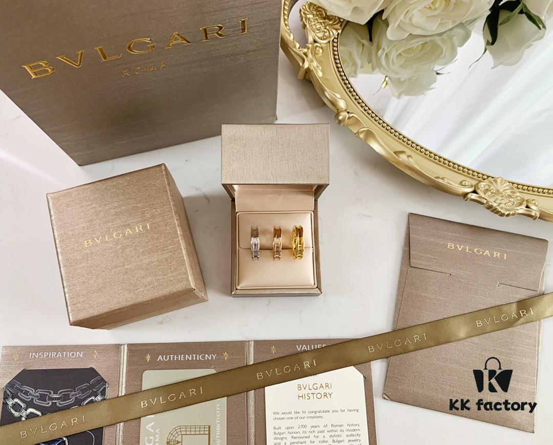 Bvlgari Single Ring Design, Essence of Elegance, Unisex Style