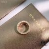 BVLGARI Diamond-Paved Openwork Ring