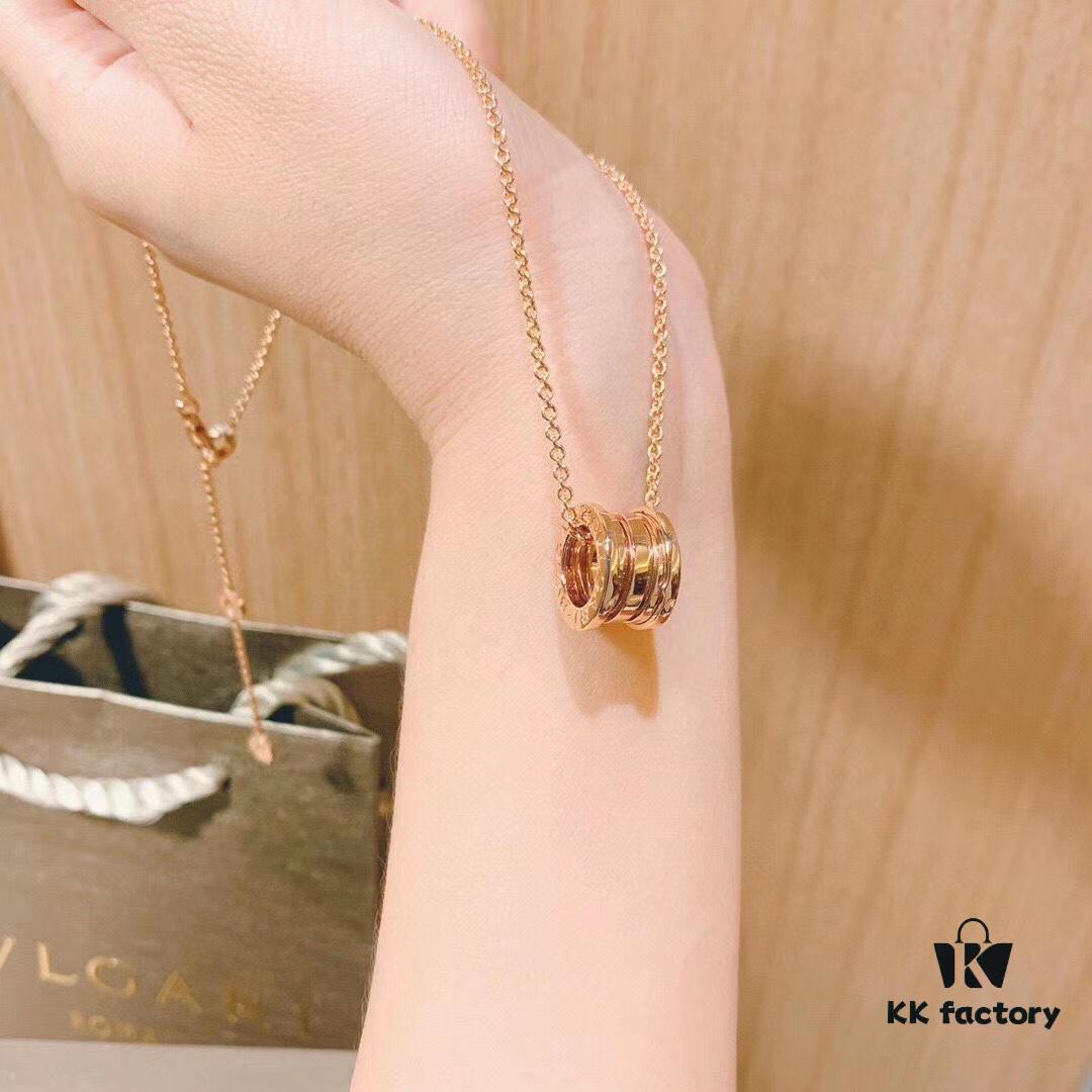 Bvlgari's Most Popular Necklace Styles: My Personal Favorites Including the Iconic Fan Pendant, Classic Spring, and Serpenti Snakebone Series