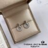 New 925 Silver Bvlgari Coin Earrings