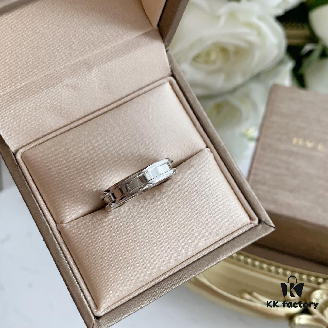 Bvlgari Single Ring Design, Essence of Elegance, Unisex Style