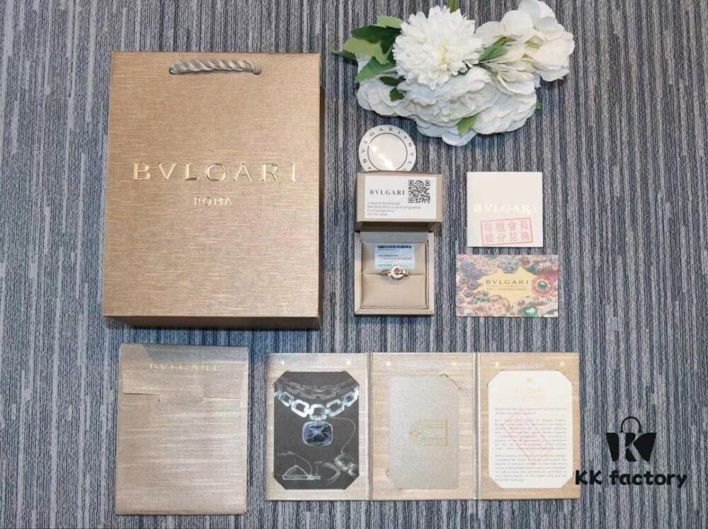 Bvlgari Coin Round Ring - CNC Precision Engraved Version, In Stock