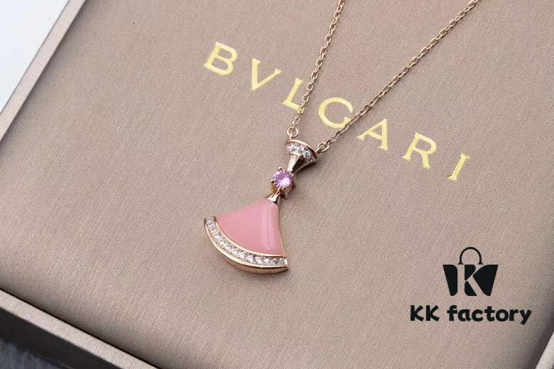 BVLGARI Divas' Dream Pink Opal Pendant Necklace - Special Edition for Chinese Qixi Festival 2020