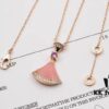 BVLGARI Divas' Dream Pink Opal Pendant Necklace - Special Edition for Chinese Qixi Festival 2020
