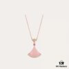 Bvlgari New Qi Xi Pink Opal Dress Necklace