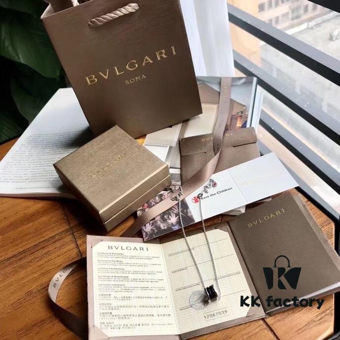Exclusive In-Stock! BVLGARI Bulgari Classic Series Charity 'Little Red Man' Necklace for Couples – Ready to Ship, Full Packaging