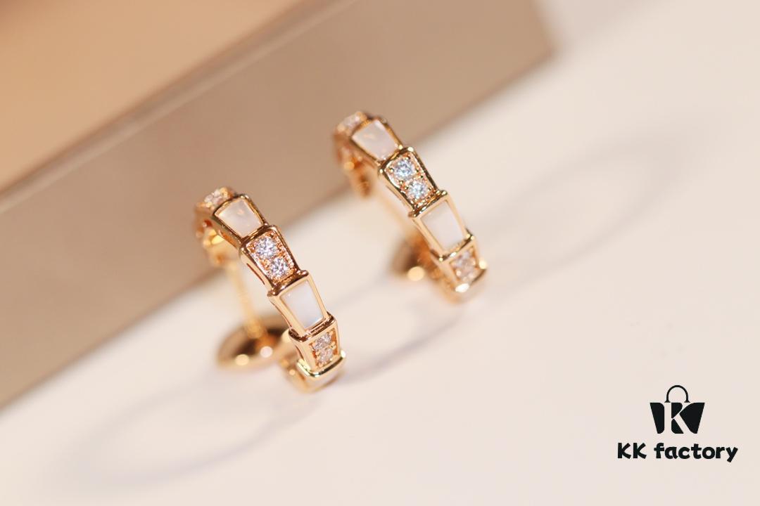 Bvlgari Serpenti Viper Earrings ZP Version