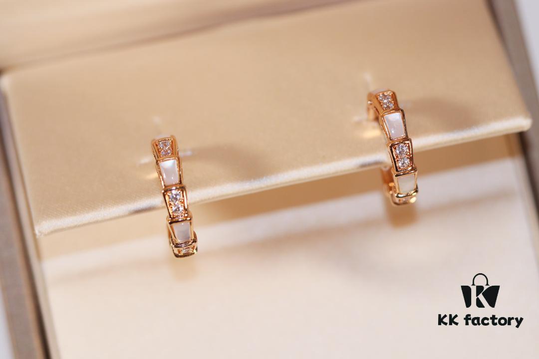 Bvlgari Serpenti Viper Earrings ZP Version