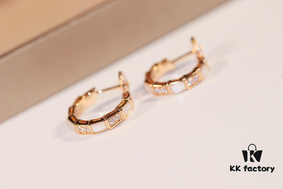 Bvlgari Serpenti Viper Earrings ZP Version