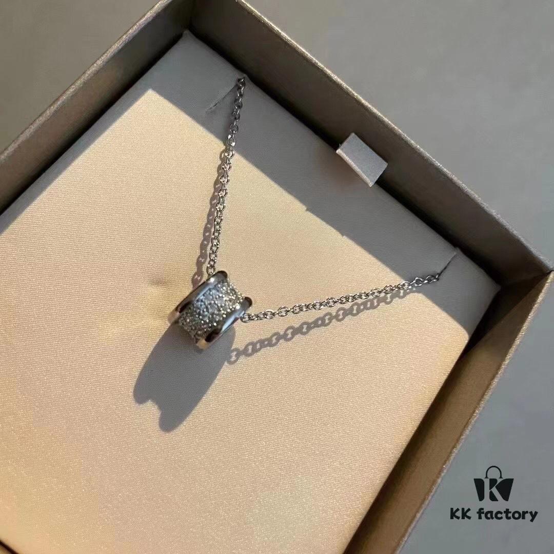 Style 3, BV Full Diamond Necklace – So Sparkling You Can't Focus!