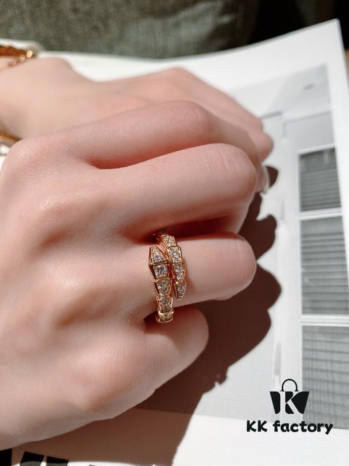 New ZP Version Bulgari Serpenti Series Bracelet and Ring in Stock