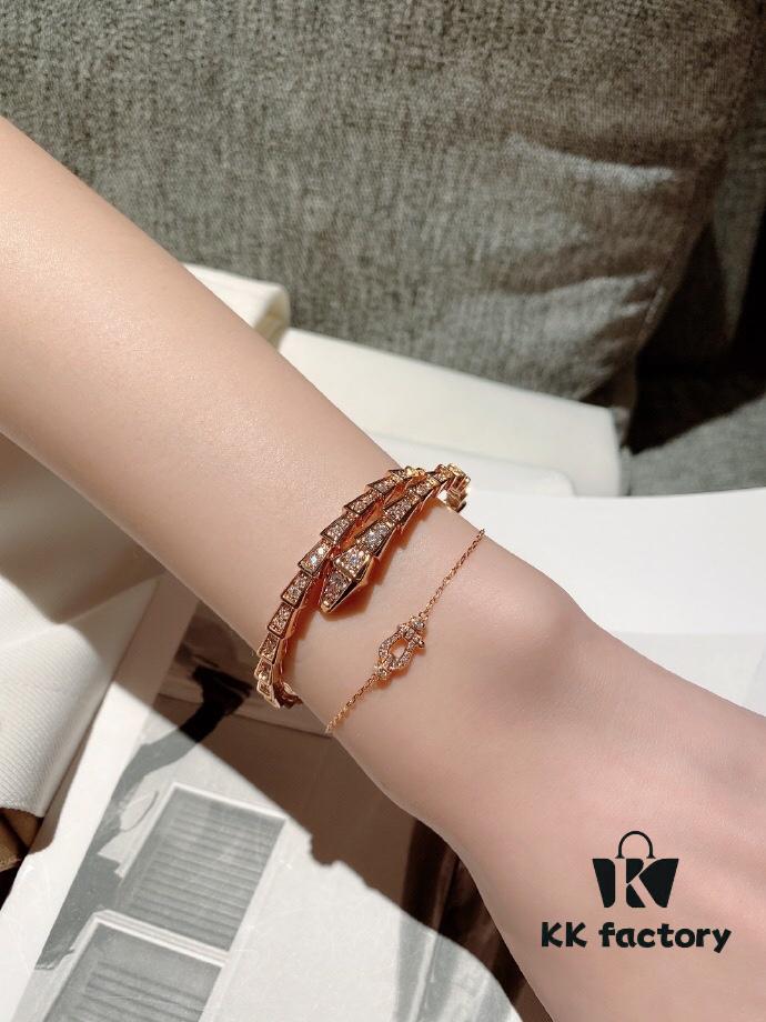 New ZP Version Bulgari Serpenti Series Bracelet and Ring in Stock