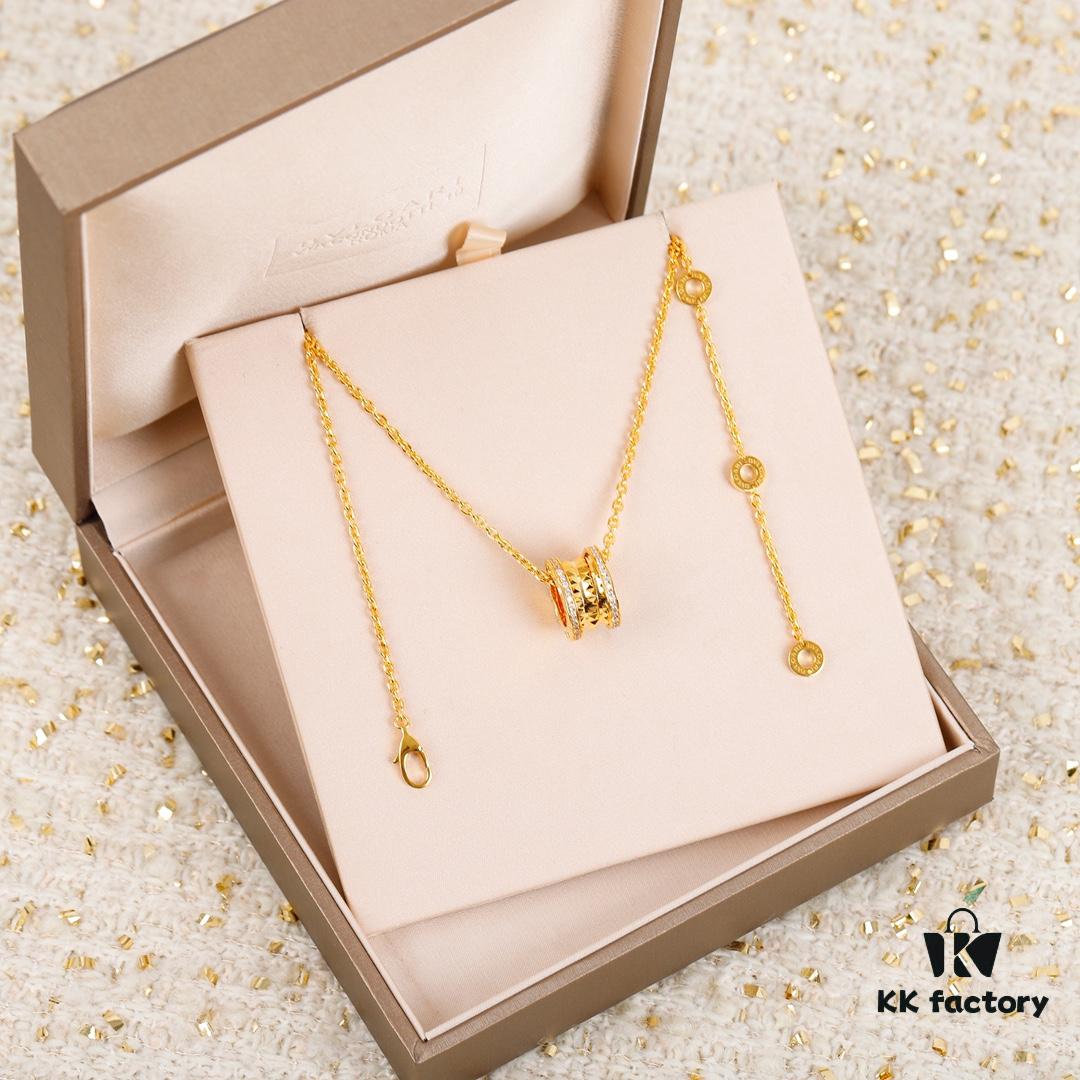 B.zero1 Rock Series 18K Gold Necklace Inspired by the Colosseum