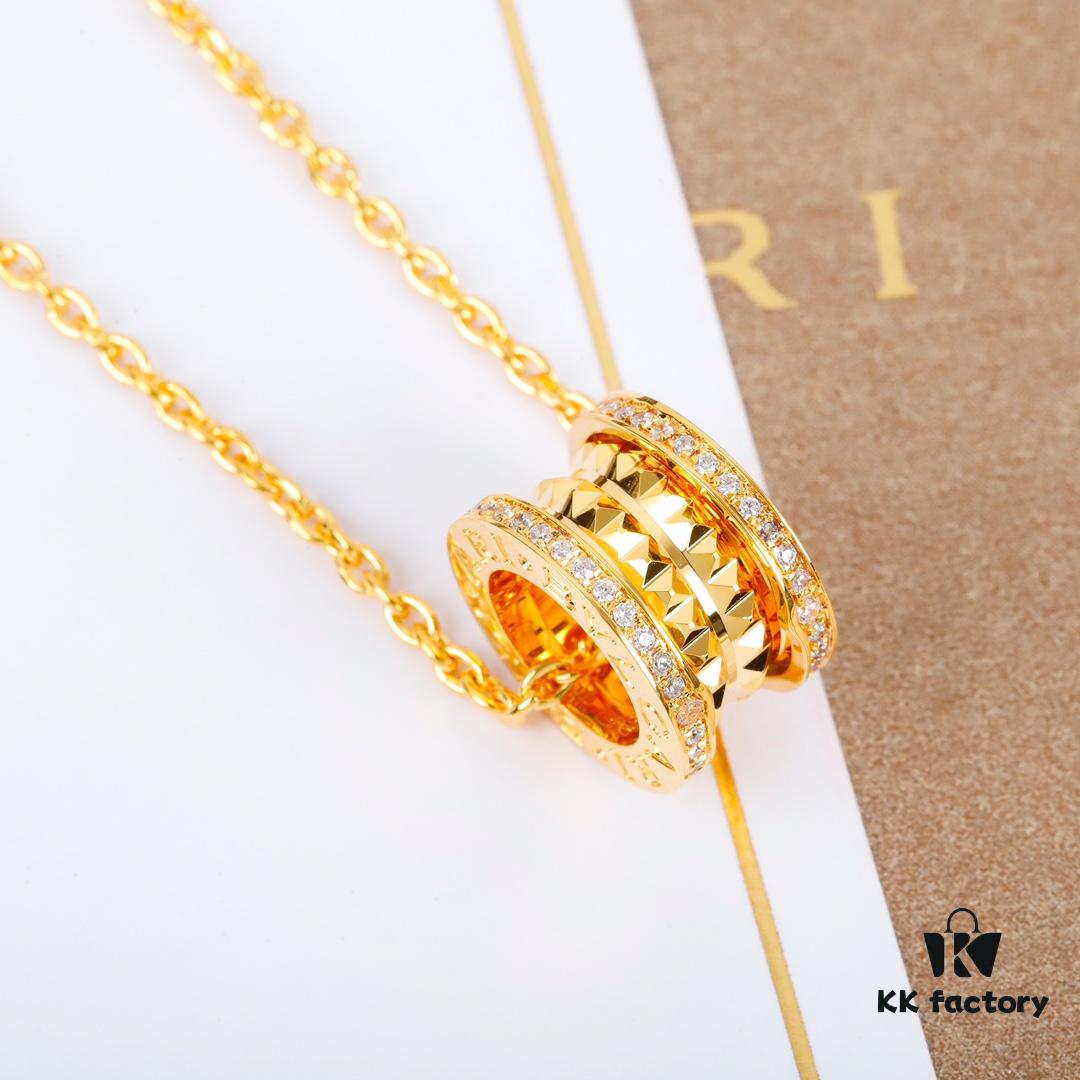 B.zero1 Rock Series 18K Gold Necklace Inspired by the Colosseum