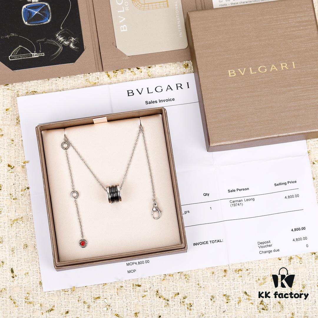 BVLGARI Charity Red Man Necklace - High-End Replica by Us